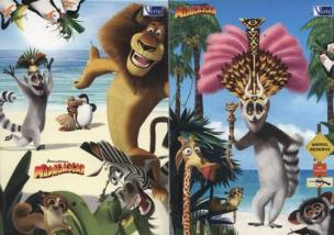 Opakowanie Notes A6 Madagaskar 10 sztuk mix