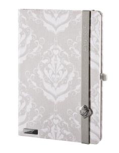 Opakowanie Notes A6 Modern Baroque biały kratka