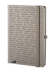 Opakowanie Notes A6 The One III szary linia