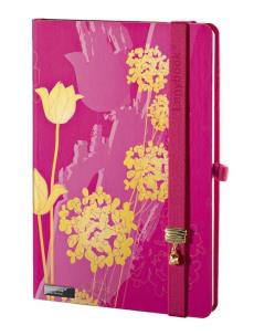 Opakowanie Notes A6 Tulip Mania fuksja linia
