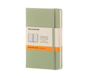 Opakowanie Notes Moleskine Classic P (9x14cm) w linie, pistacjowy
