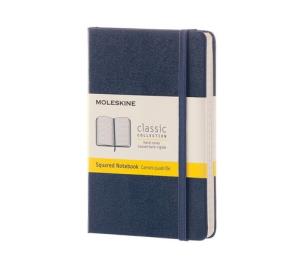 Opakowanie Notes Moleskine Classic P w kratkę, szafirowy