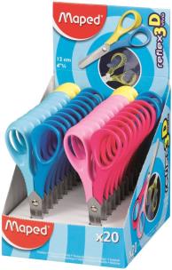 Opakowanie Nożyczki Vivo szkolne 3D 12 cm display 20 sztuk