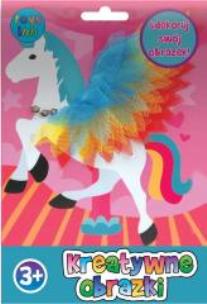 Opakowanie Obrazki do dekorowania tilulem Jednorożec STnux