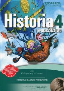 Odkrywamy na nowo Historia i społeczeństwo 4 Podręcznik wieloletni. Autor: Antosik Renata. Multiszop.pl Okładka książki Odkrywamy na nowo Historia i społeczeństwo 4 Podręcznik wieloletni