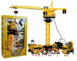 Okładka książki OGROMNY DŹWIG ŻURAW NA RADIO + AUTA ZNAKI R/C