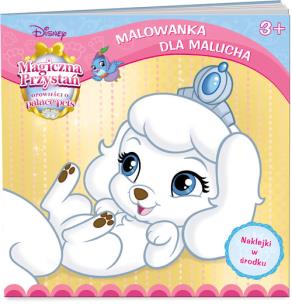 Okładka książki Palace Pets. Magiczna przystań. Malowanka dla malucha.