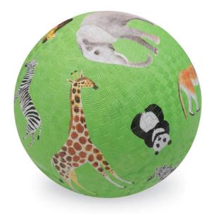 Opakowanie Piłka 7'', 18cm, wzór Dzikie zwierzęta