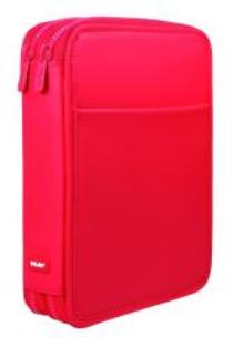 Opakowanie Piórnik 2 poz. z wyprawką duży Matt Touch czerwony