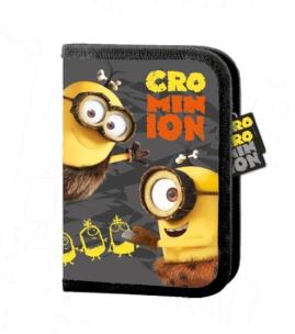 Opakowanie Piórnik dwuklapkowy bez wyposażenia Minionki Jaskiniowcy