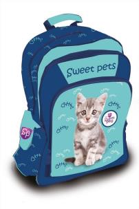 Opakowanie Plecak szkolny Sweet pets Kotek