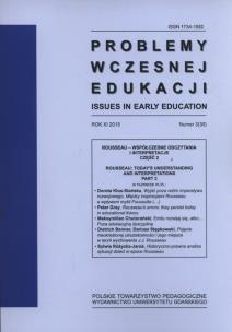 Opakowanie Problemy wczesnej edukacji  3/2015