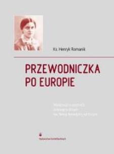 Okładka książki Przewodniczka po Europie