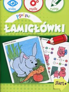 Okładka książki Psotne łamigłówki