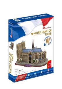 Opakowanie Puzzle 3D Katedra Notre Damme 74