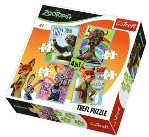 Opakowanie Puzzle 4w1 Portrety TREFL