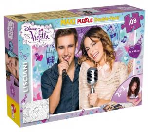 Opakowanie Puzzle dwustronne Maxi Violetta 108