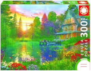 Opakowanie Puzzle XXL Zachód słońca z dziadkiem 300