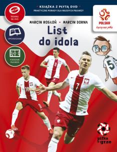 Okładka książki PZPN Piłka w grze List do idola + DVD
