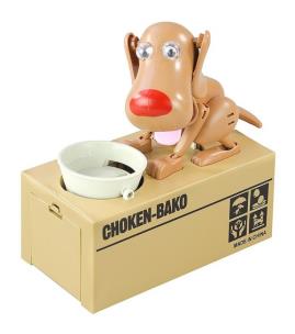 Opakowanie Skarbonka pies zlizuje monety zjada pieniążki