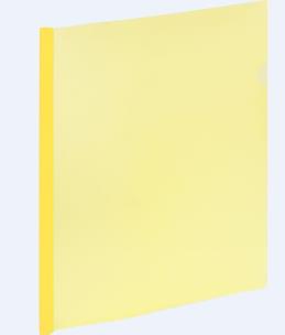 Opakowanie Skoroszyt A4 zaciskowy 9111 żółty