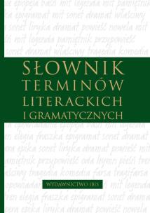 Okładka książki Słownik terminów literackich i gramatycznych
