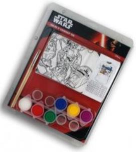 Opakowanie Star Wars Rebelianci koszulka do kolorow. 7-8 lat