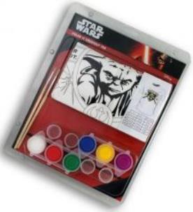 Opakowanie Star Wars Yoda koszulka do kolorowania 7-8 lat