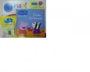 Okładka książki Świnka Peppa zestaw 2 + domek