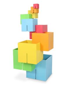 Opakowanie Sześciany Dado Cubes