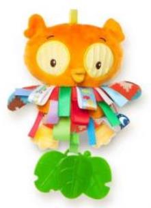 Okładka książki Taggies Zawieszka Sowa