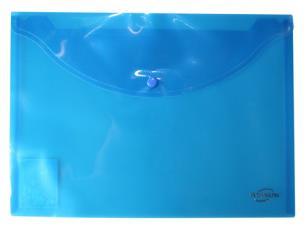 Opakowanie Teczka kopertowa A4 Niebieska transparentna