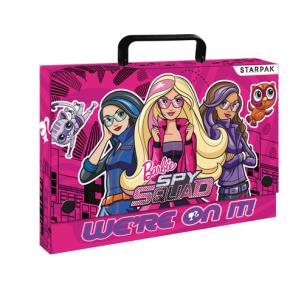 Opakowanie Teczka z rączką A4 Barbie Tajne Agentki