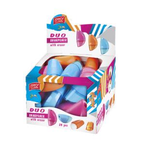 Opakowanie Temperówka z gumką 24 sztuki