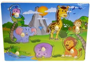 Opakowanie Układanka drewniana