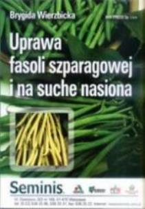 Okładka książki Uprawa fasoli szparagowej ... HORTPRESS