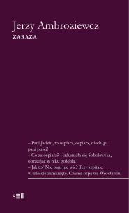 Zaraza. Autor: Ambroziewicz Jerzy. Multiszop.pl Okładka książki Zaraza