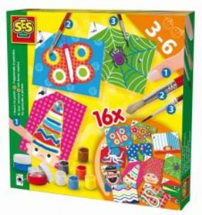 Opakowanie Zestaw do nauki malowania farbami