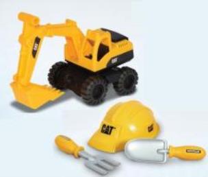 Okładka książki Zestaw do piasku z koparką DUMEL