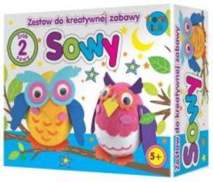 Opakowanie Zestaw kreatywny - Piankowe Sowy STnux