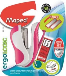 Opakowanie Zszywacz Ergologic Mini 15 kartek + 400 zszywek 24/6