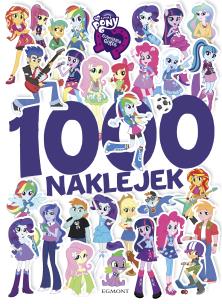 Okładka książki 1000 naklejek. Equestria Girls
