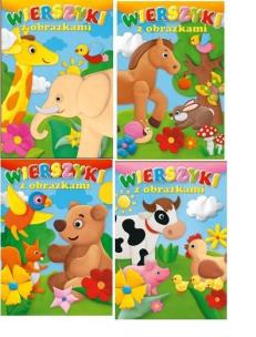 Okładka książki (143) Wierszyki z obrazkami MIX