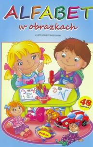 Okładka książki Alfabet w obrazkach