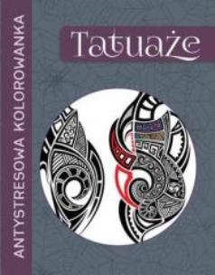 Okładka książki Antystresowa kolorowanka. Tatuaże