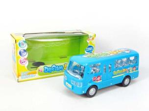 Okładka książki Autobus 22cm na baterie z dźwiękami i światłem