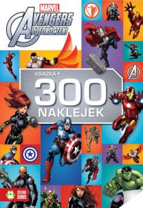 Okładka książki Avengers 300 naklejek
