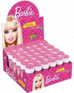 Opakowanie Bańki mydlane Barbie 55ml 36szt