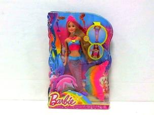 Opakowanie Barbie Tęczowa syrenka