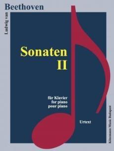 Okładka książki Beethoven. Sonaten II fur Klavier